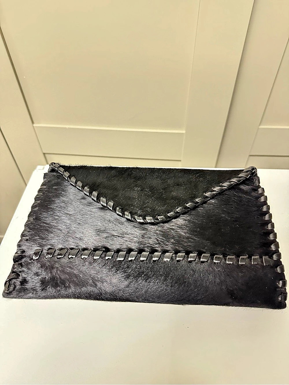 LAGGO Black Envelope Clutch Like New